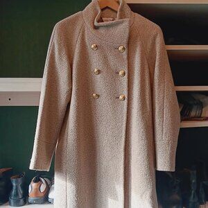 "J-Crew" Cream trench coat